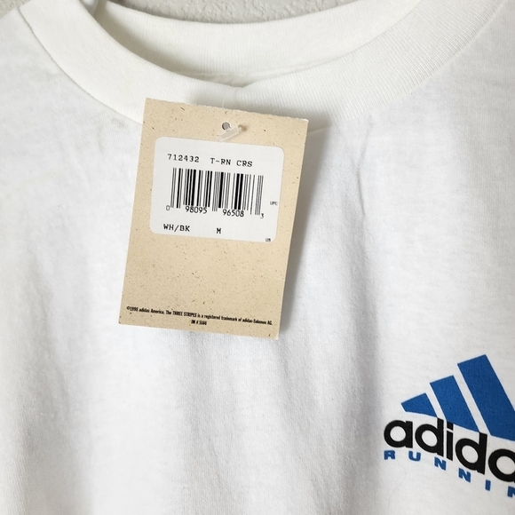 ADIDAS x VINTAGE 1998 Cool Runnings Sh*t Long sleeve graphic tee NEW size M - Picture 11 of 15